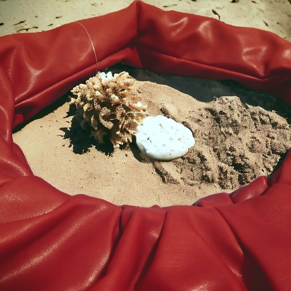 X-Large Slouchy Burgundy Hobo Tote & Shoulderbag - Picture 6 of 6